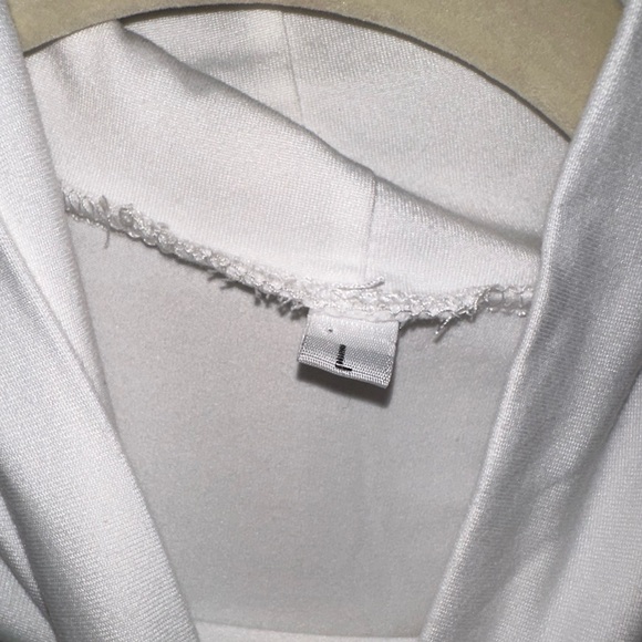 White Maternity Turtleneck Dress - Picture 2 of 4